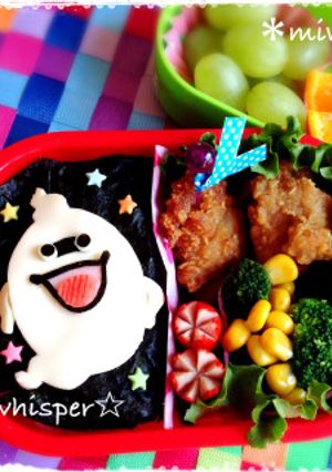 妖怪ウォッチ☆ウィスパーのお弁当-レシピのメイン写真