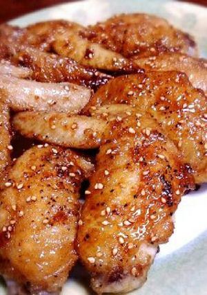 ピリッと甘辛☆照り照りタレ焼き手羽先-レシピのメイン写真