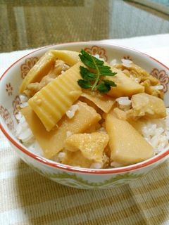 ☆たけのこと鶏肉の混ぜご飯☆-レシピのメイン写真