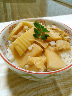 ☆たけのこと鶏肉の混ぜご飯☆-レシピのメイン写真