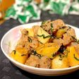 新じゃがとこんにゃくの味噌煮