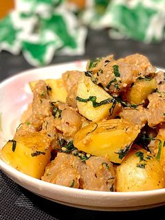 新じゃがとこんにゃくの味噌煮-レシピのメイン写真
