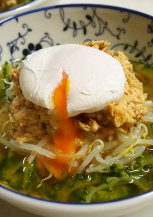 ピリ辛鶏担々冷麺☆とろ玉のせ~徳山冷麺~-レシピのメイン写真