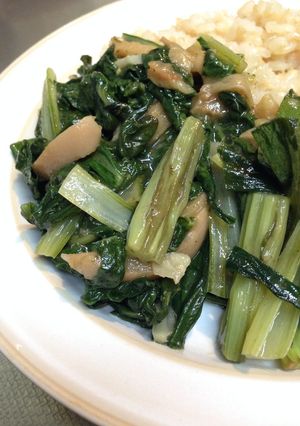 お肉ナシでも◎ うまい菜の炒めもの☆-レシピのメイン写真