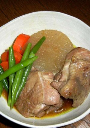 大根と鶏もも肉のカレー煮-レシピのメイン写真