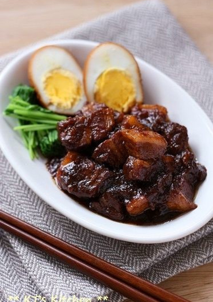 コトコト煮ます♪黒糖しょうが煮豚-レシピのメイン写真