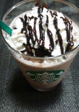 フレッシュバナナ&チョコフラペチーノ-レシピのメイン写真