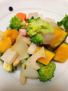 カラフル温野菜サラダ-レシピのメイン写真