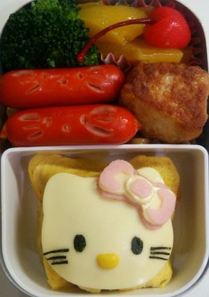 キティのミニミニオムライス♡-レシピのメイン写真