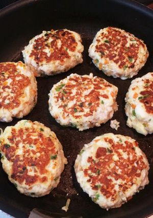 はんぺんで！低カロふわふわ肉だんご♡-レシピのメイン写真