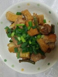 鶏とタケノコの甘辛煮-レシピのメイン写真