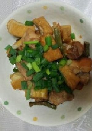 鶏とタケノコの甘辛煮-レシピのメイン写真