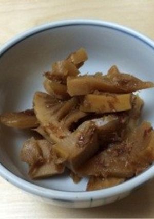 たけのこの佃煮-レシピのメイン写真