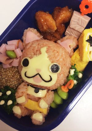 妖怪ウォッチ！ジバニャン★キャラ弁-レシピのメイン写真