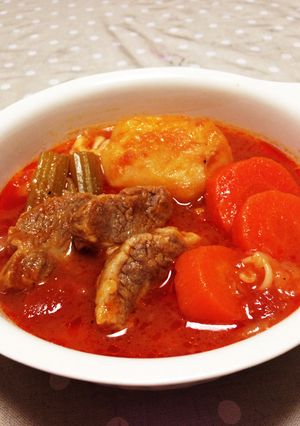 豚肩かたまり肉deトマトシチュー-レシピのメイン写真