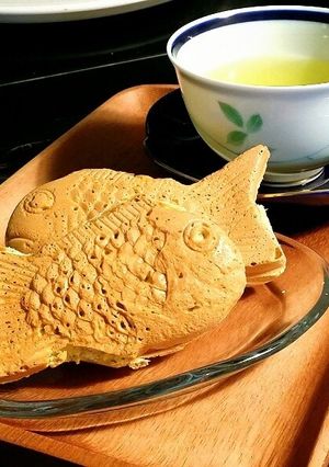 パセリとクリームチーズ餡のたい焼き-レシピのメイン写真