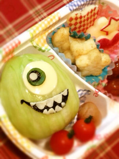 きゃら弁*モンスターズインク マイク-レシピのメイン写真