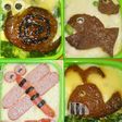 簡単☆レトルト食材のドリアキャラ弁♪