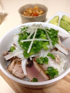鰹の漬け丼-レシピのメイン写真
