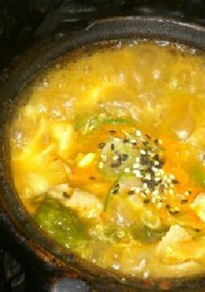 節約簡単豆腐チゲ-レシピのメイン写真