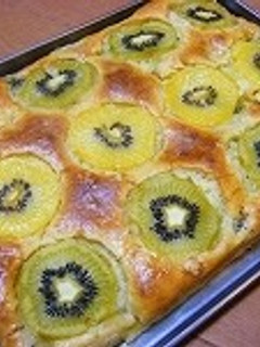 ワンボウル・キウイケーキ-レシピのメイン写真