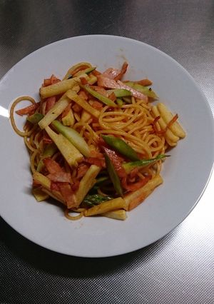 春のナポリタン-レシピのメイン写真