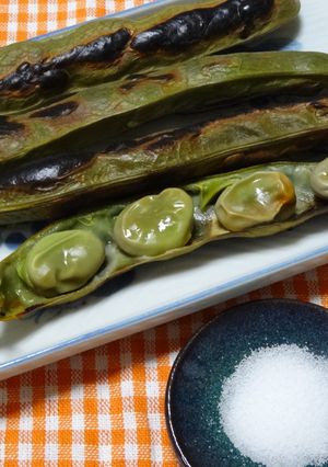 焼き*そら豆*-レシピのメイン写真