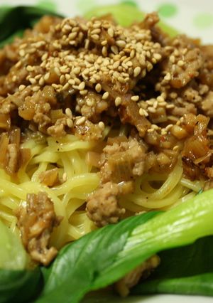 汁なし担々麺-レシピのメイン写真