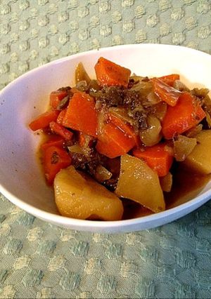 水なし簡単肉じゃが-レシピのメイン写真