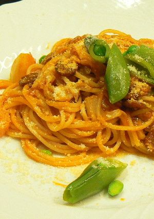 春野菜のナポリタン-レシピのメイン写真