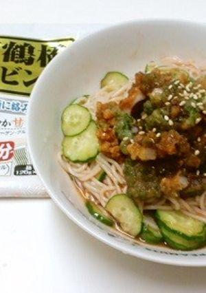 徳山ピビン麺　（イカと胡瓜のおろし和え）-レシピのメイン写真