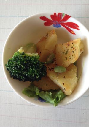 簡単弁当おかず こんがりポテト-レシピのメイン写真