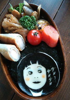 キャラ弁当 日本エレキテル連合朱美ちゃん-レシピのメイン写真