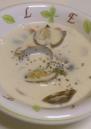 あるもので作る簡単クラムチャウダー^ ^-レシピのメイン写真