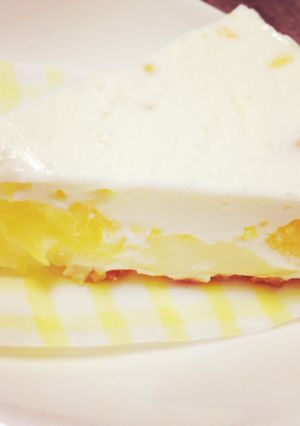 甘夏のレアチーズケーキ-レシピのメイン写真
