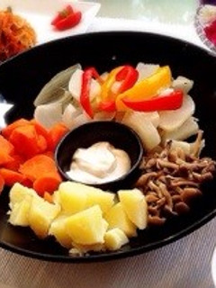 アレルギー対応 乳無し豆腐バーニャカウダ-レシピのメイン写真