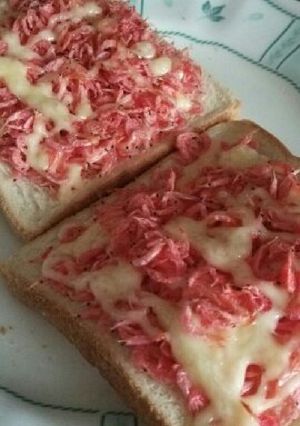 桜えびのﾏﾖﾈｰｽﾞﾄｰｽﾄ-レシピのメイン写真