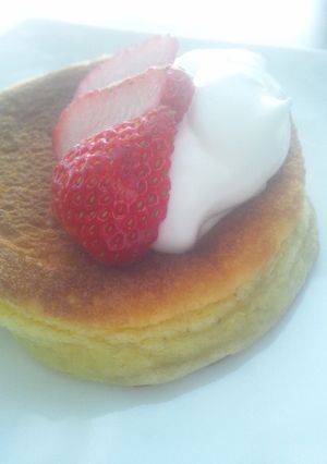 ひと手間+deふんわり♪パンケーキ-レシピのメイン写真