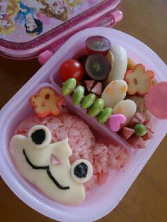 妖怪ウォッチ☆ジバニャン♪女の子お弁当♡-レシピのメイン写真