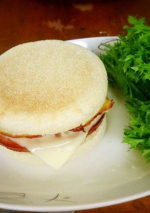 * 簡単♪美味しい♪エッグマフィン *-レシピのメイン写真