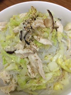 春キャベツと春雨の和え物-レシピのメイン写真