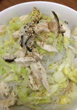 春キャベツと春雨の和え物-レシピのメイン写真