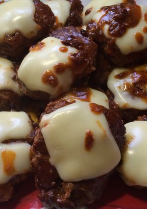 長芋入りチーズハンバーグ-レシピのメイン写真