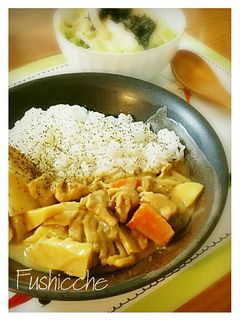 肉じゃがリメイク☆ココナッツカレー-レシピのメイン写真