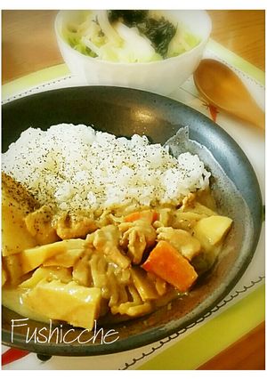 肉じゃがリメイク☆ココナッツカレー-レシピのメイン写真