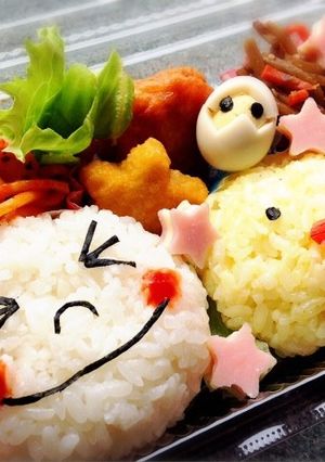 ＬＩＮＥ　ムーン　サリー　キャラ弁♪-レシピのメイン写真