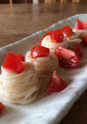 素麺で和風カッペリーニ☆-レシピのメイン写真
