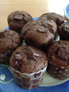 チョコレートマフィン-レシピのメイン写真