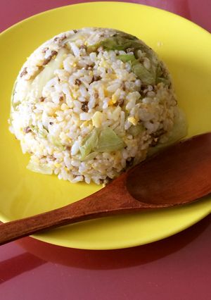 お手軽レタスチャーハン-レシピのメイン写真