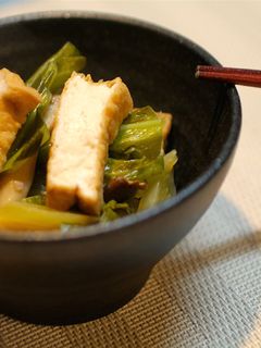 キャベツと厚揚げの炒め煮-レシピのメイン写真
